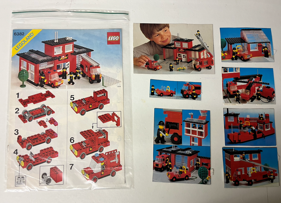 Lego andet 6382 Fire Station