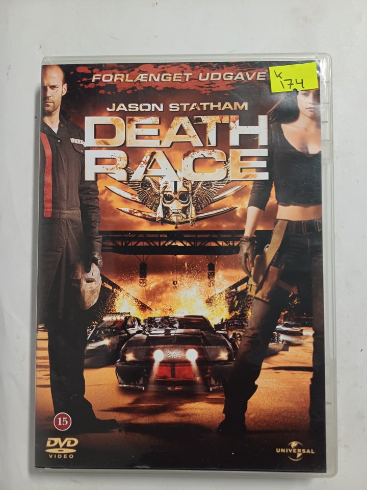 Death Race, DVD, action