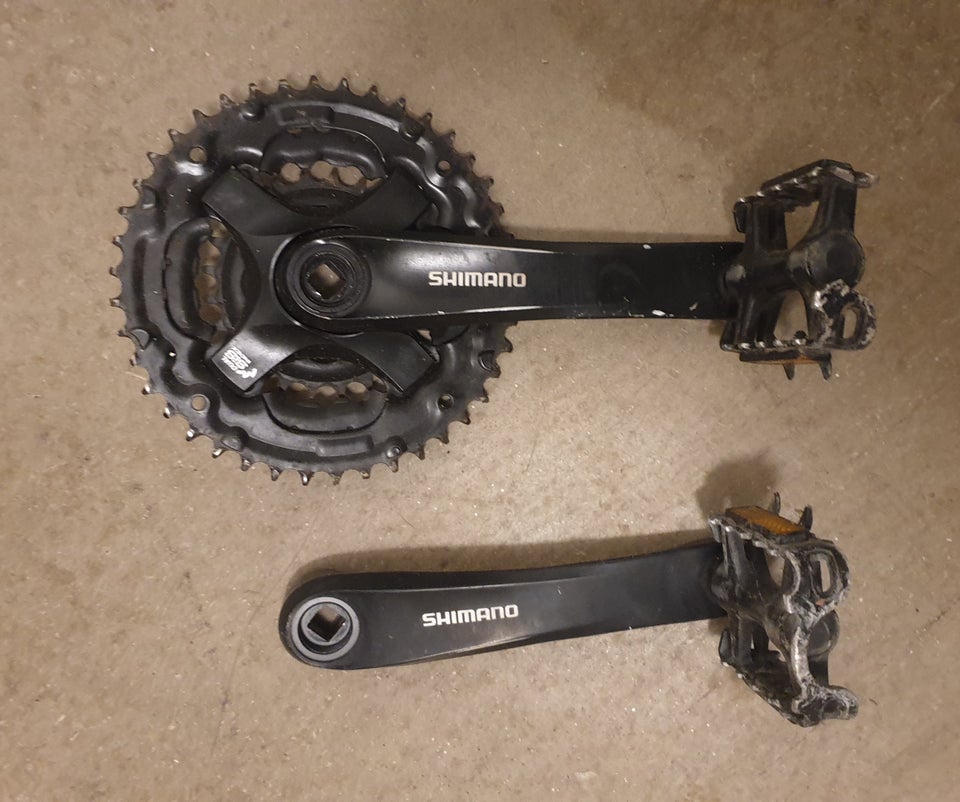 Kranksæt Shimano 3speed til