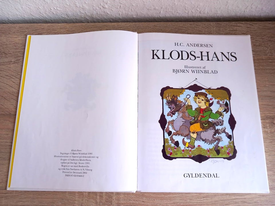 Klods Hans, Bjørn Wiinblad, genre: