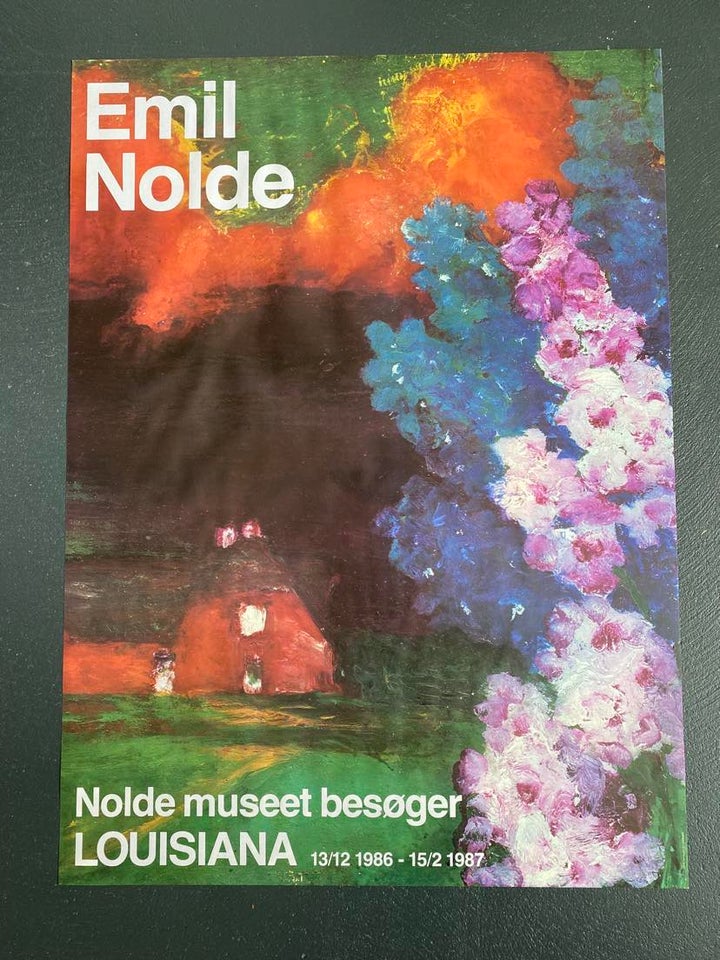 plakat Emil Nolde  motiv: