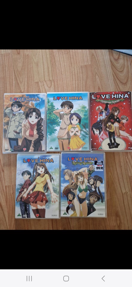 LOVE HINA/MANGA SERIE, DVD,