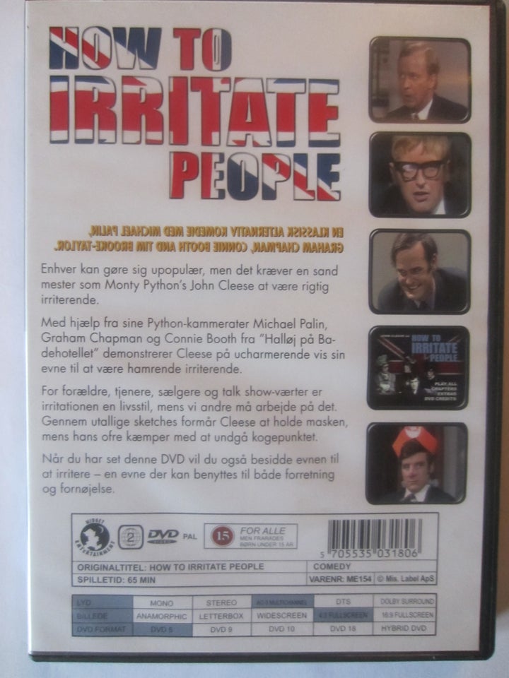 How to irritate people, DVD,