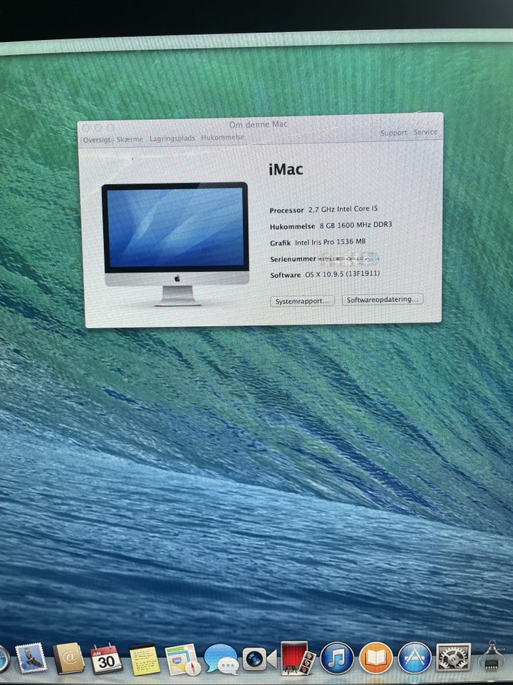 iMac A1418 27 GHz