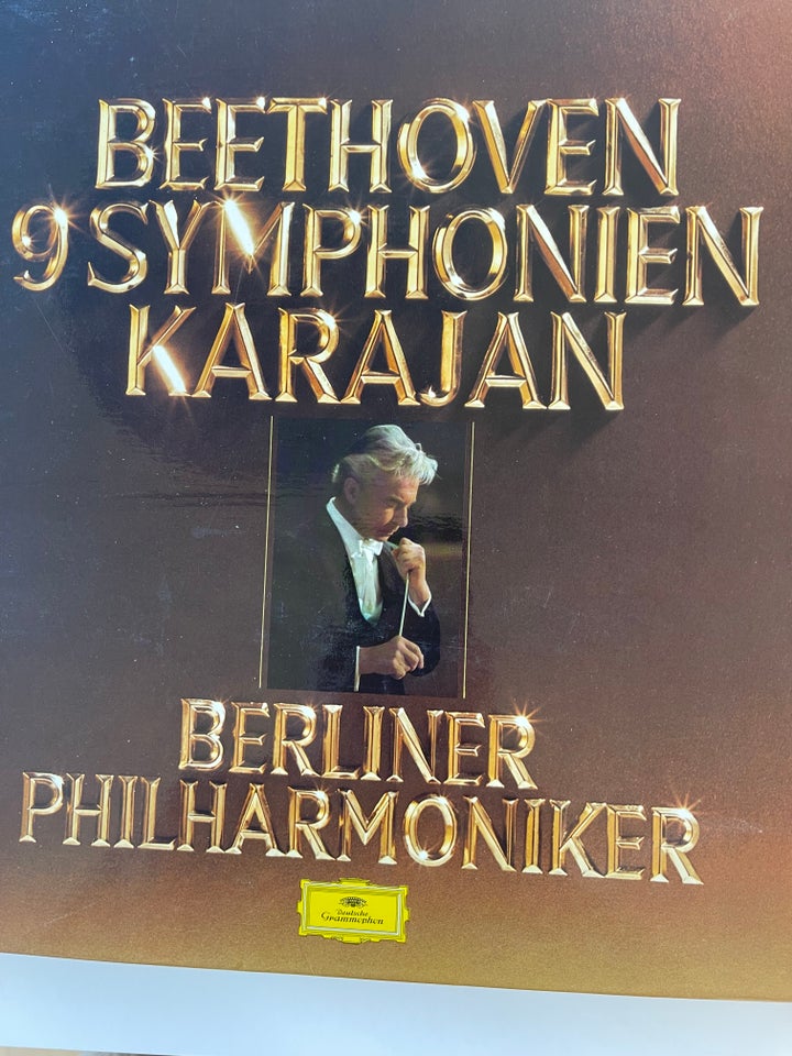 LP, Karajan, Beethoven 9 symfonier