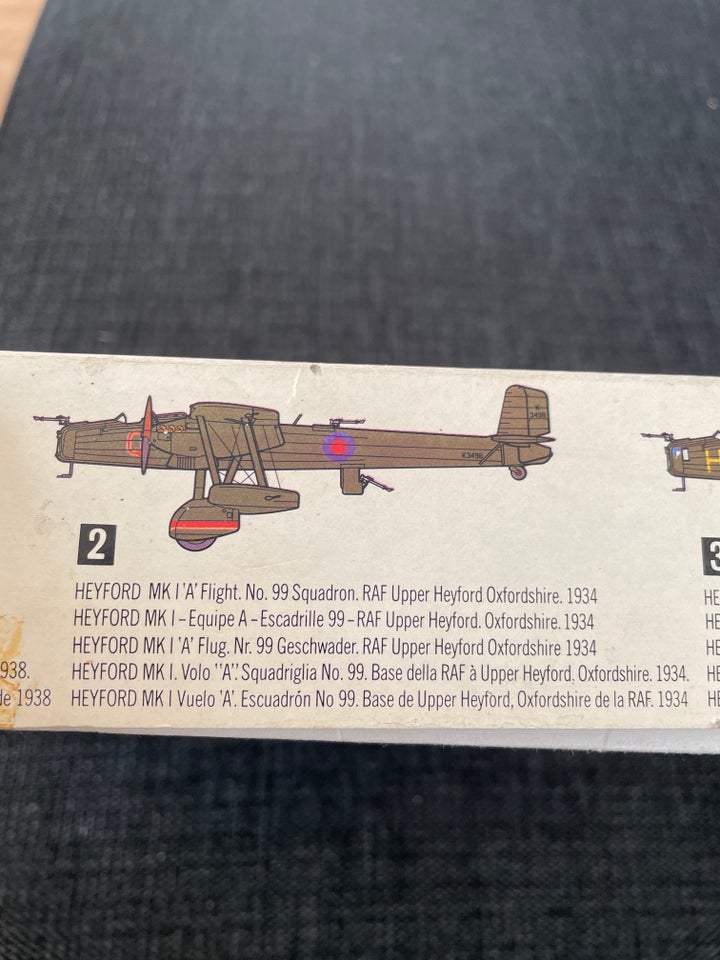 Byggesæt, Matchbox Handley Page