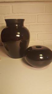 Vase og lysestage