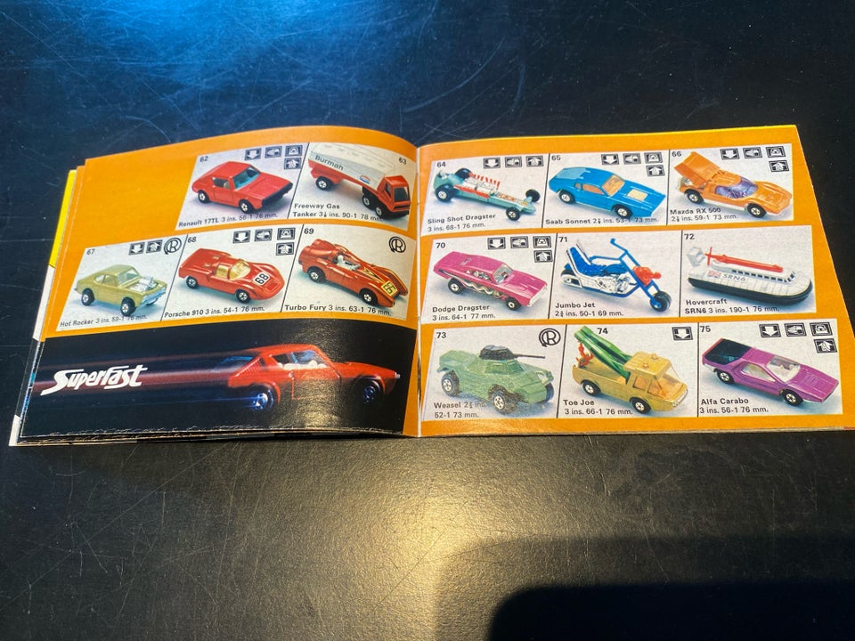 Modelbil, Matchbox katalog 1974 64