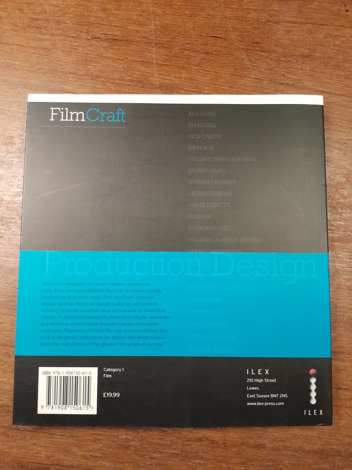 FilmCraft: Production Design