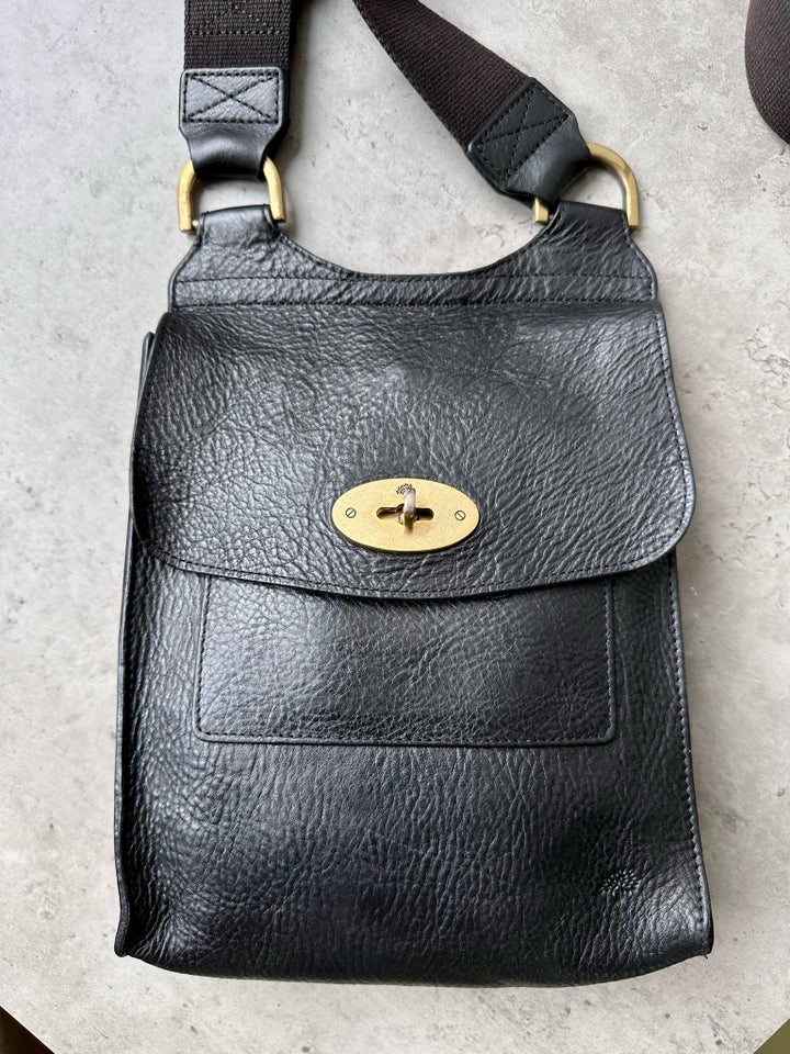 Crossbody, Mulberry, læder