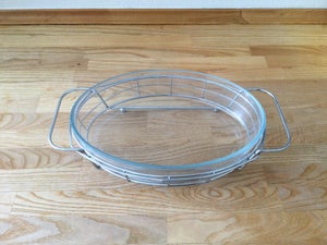 Glas Glasfad Pyrex