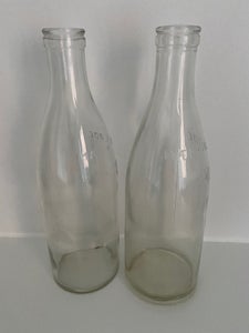 Glas Gamle mælkeflasker 1 liter