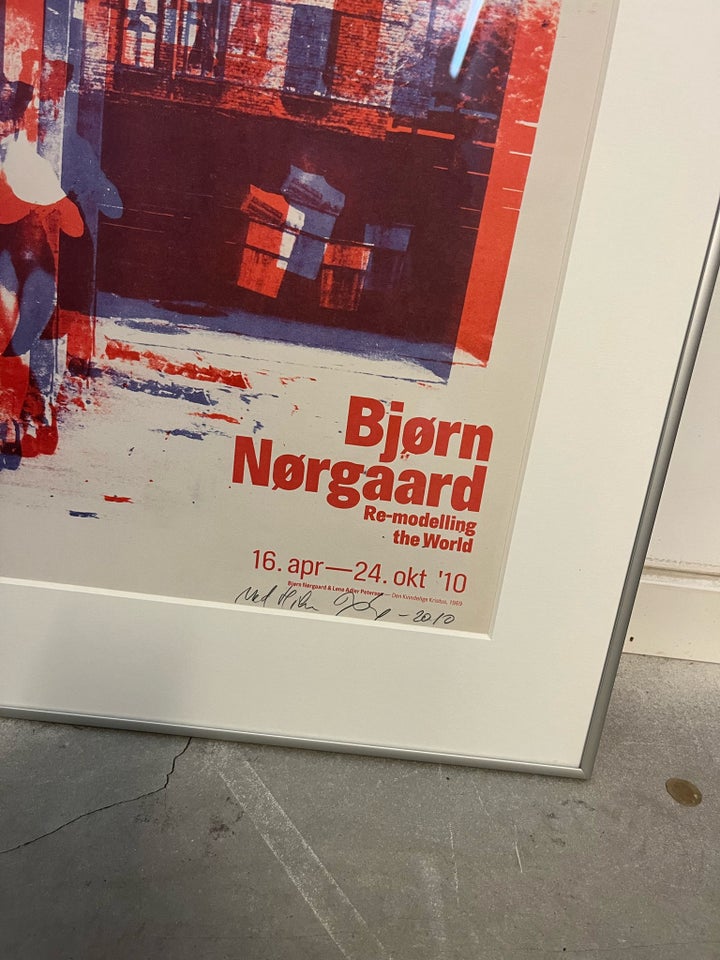 Plakat Bjørn Nørgaard motiv: Den