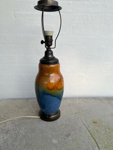 Keramik Lampefod Vintage