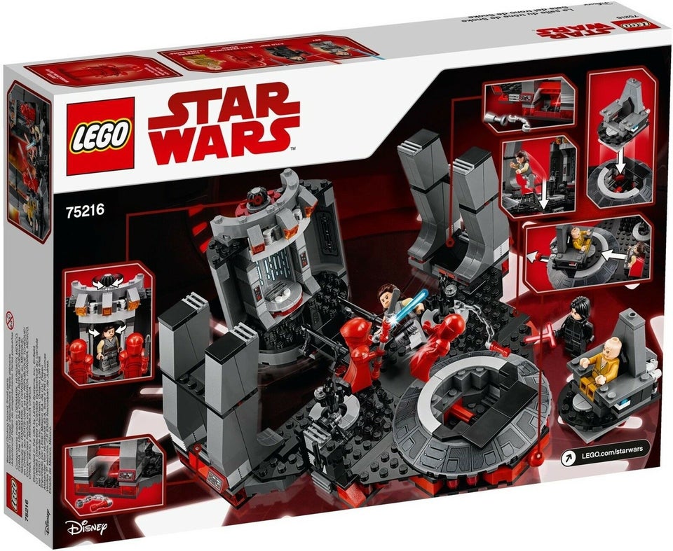 Lego Star Wars 75216 Snoke's