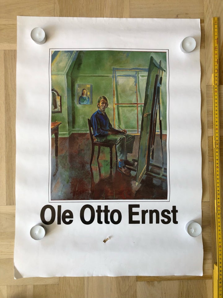 Kunst plakat Ole Otto Ernst b: 30