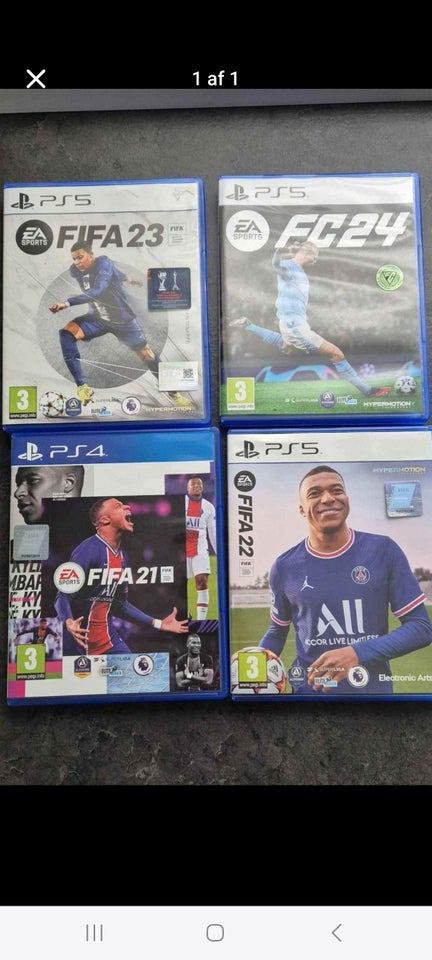 FIFA 24,23,22,21, PS5, sport