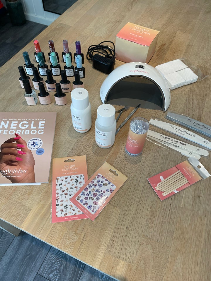 Negle, UV lampe + 16 shellac fra