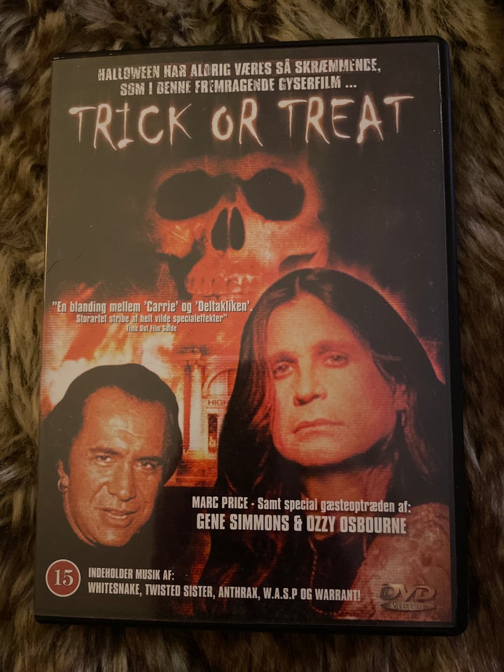 Trick or treat, DVD, gyser