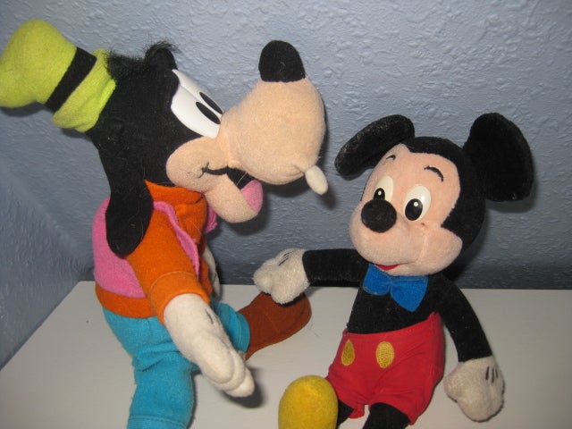 Figurer, Fedtmule og Mickey,