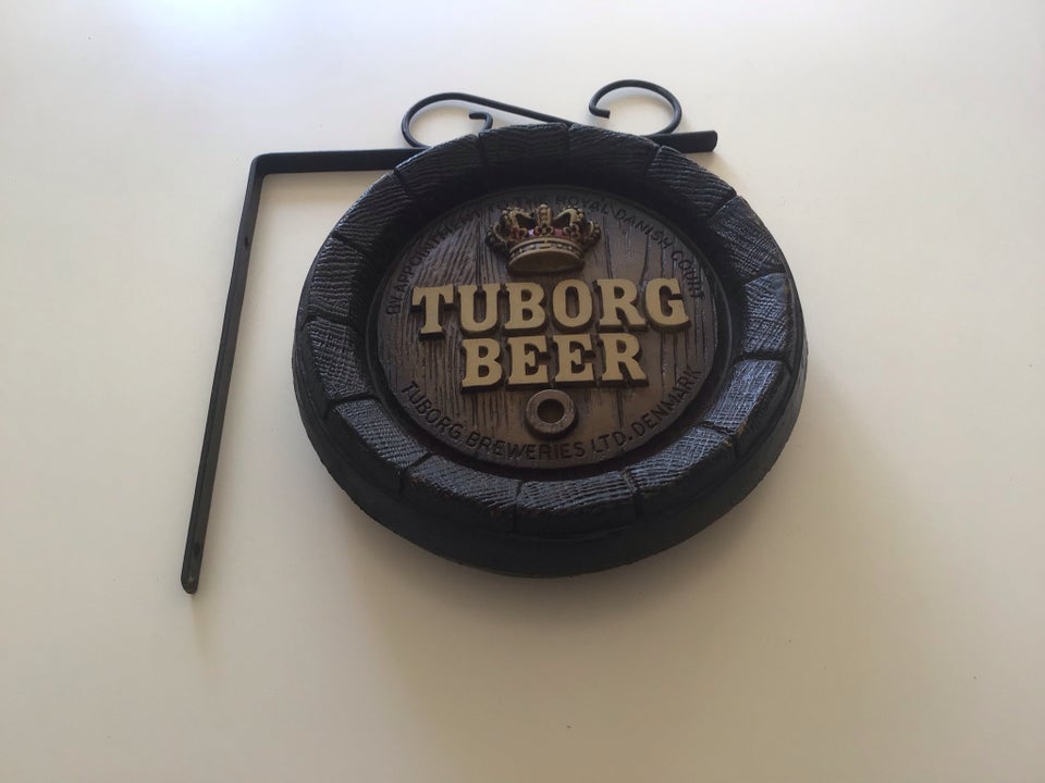 Skilte Tuborg skilt med ophæng