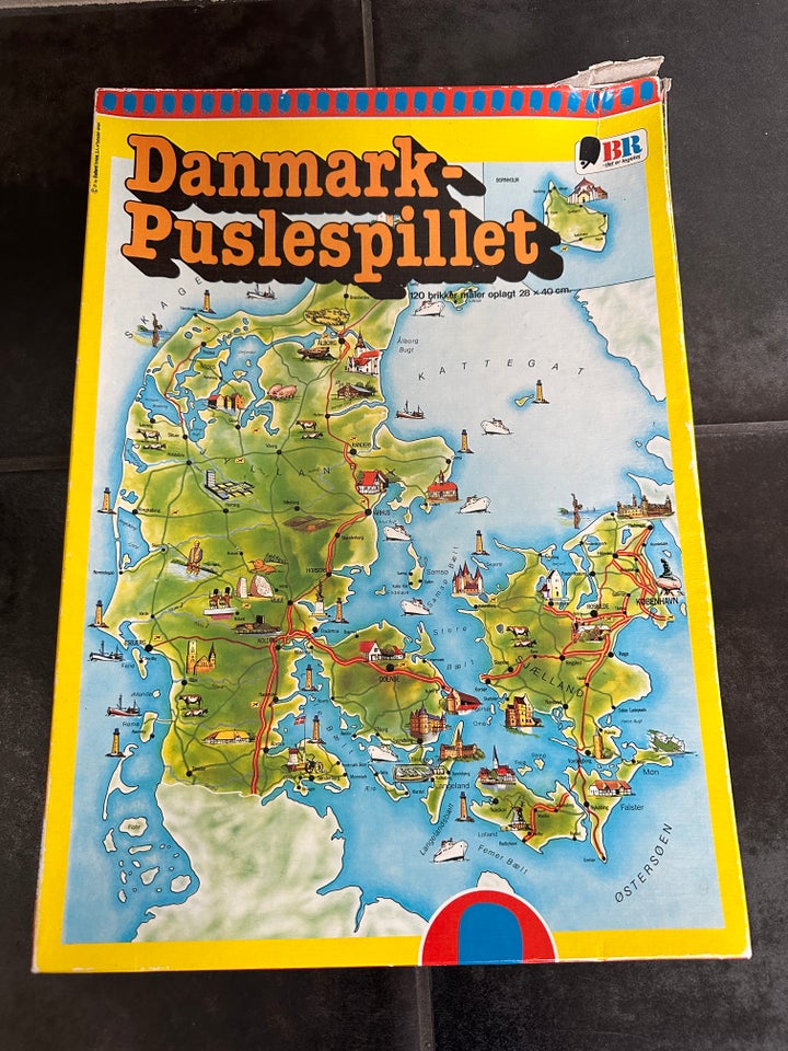 Danmark-puslespillet, puslespil