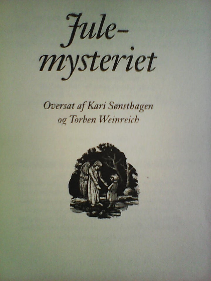 Julemysteriet, Jostein Gaarder,