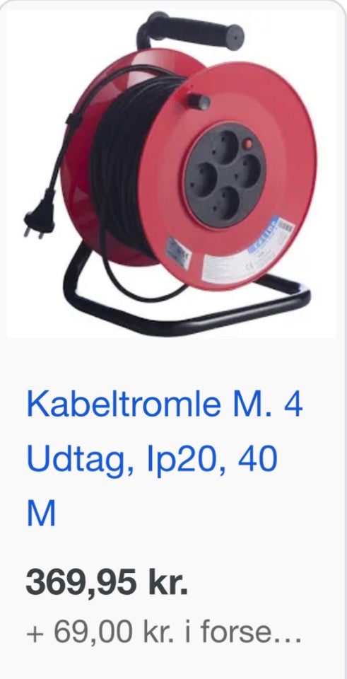 Kabeltromle