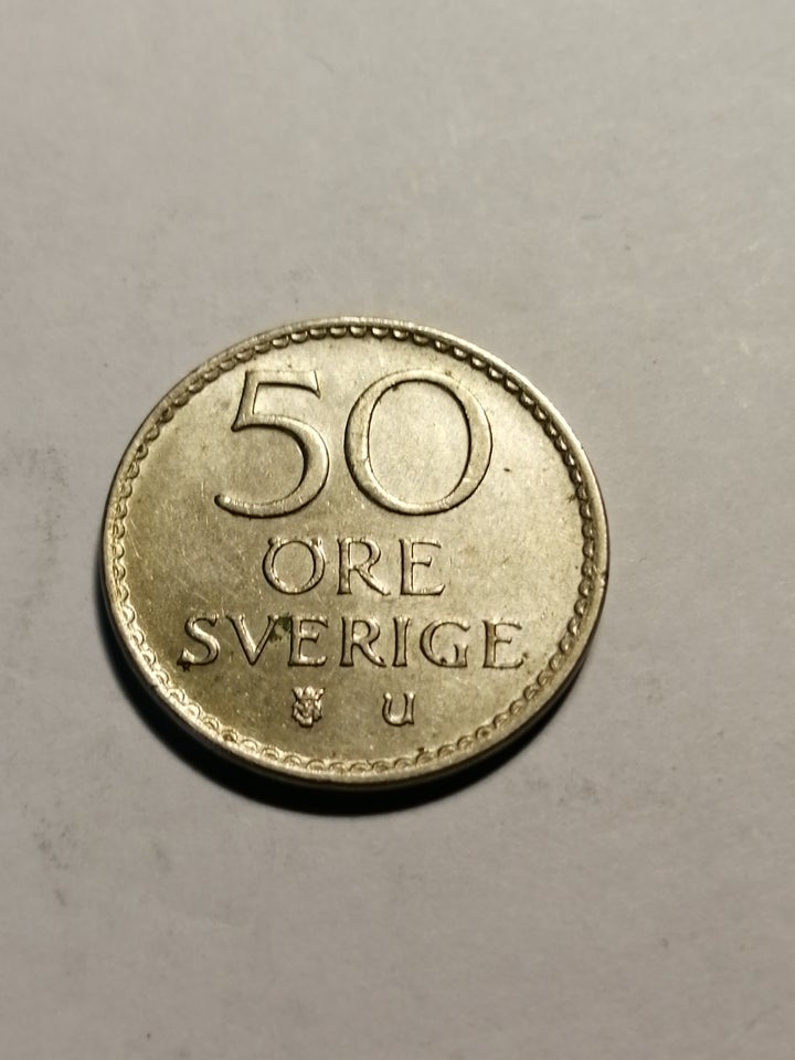 Skandinavien, mønter, 50 øre