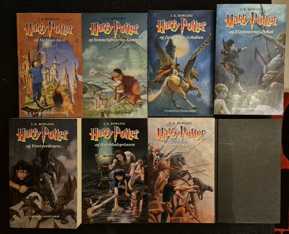 Harry Potter 1-7+1, J. K. Rowling ,