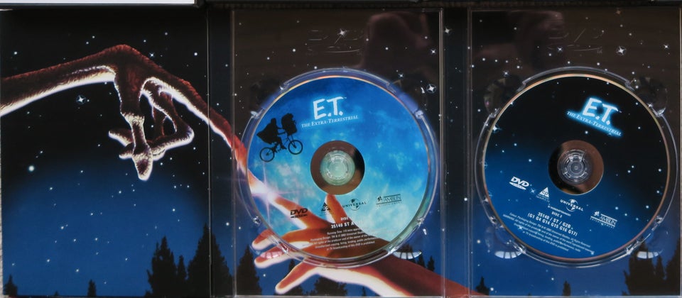 E. T. The Extra-Terrestrial, DVD,