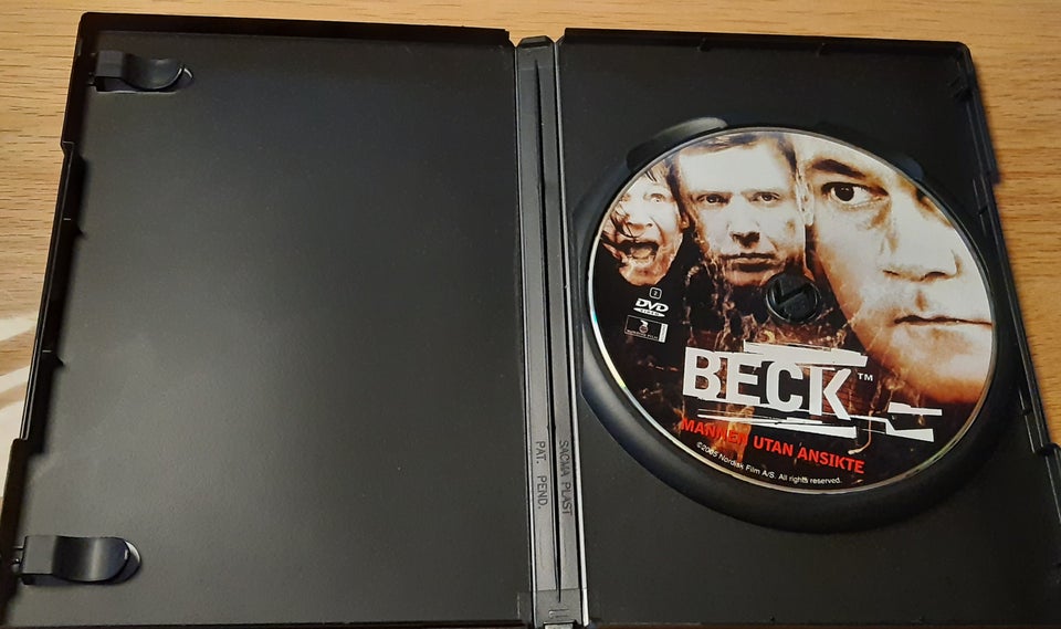 BECK 10 MANDEN UDEN ANSIGT, DVD,