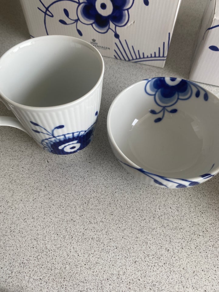 Porcelæn Kaffekop og skål Royal