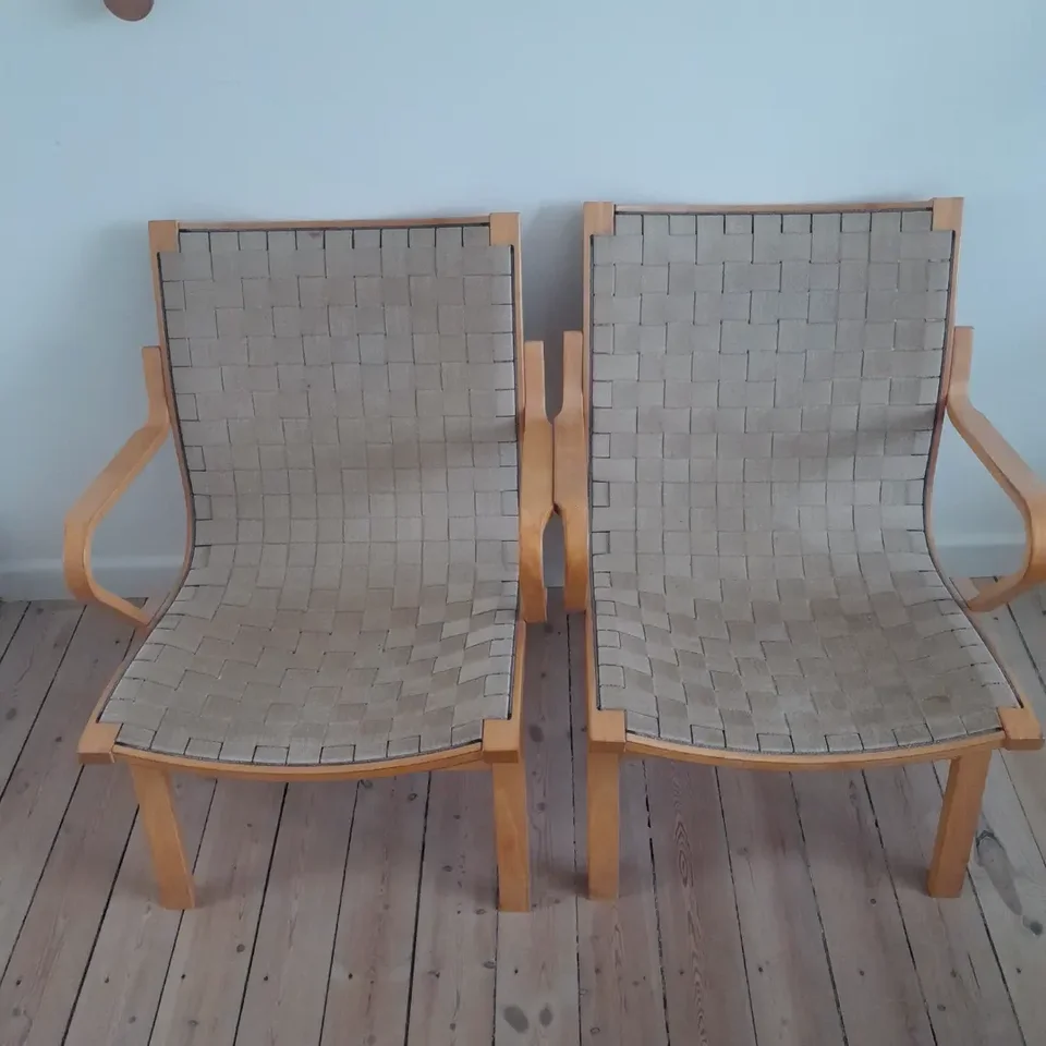 To lounge lænestole Vintage a la