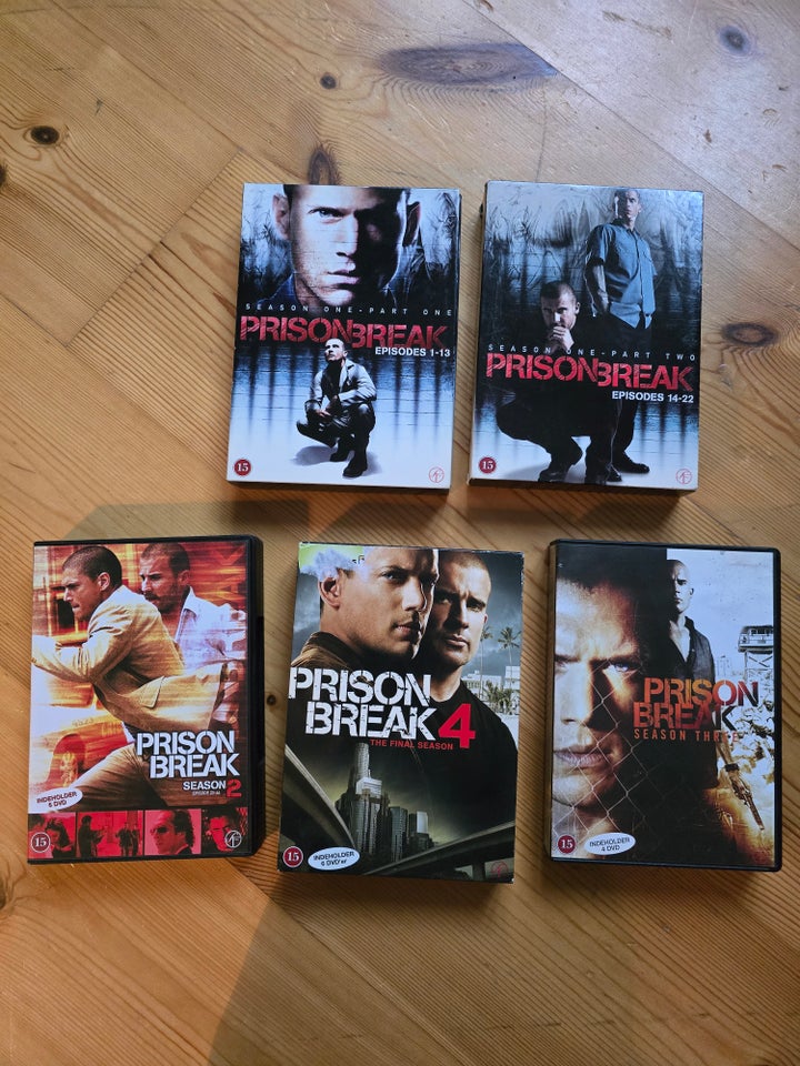 Prison Break, DVD, TV-serier