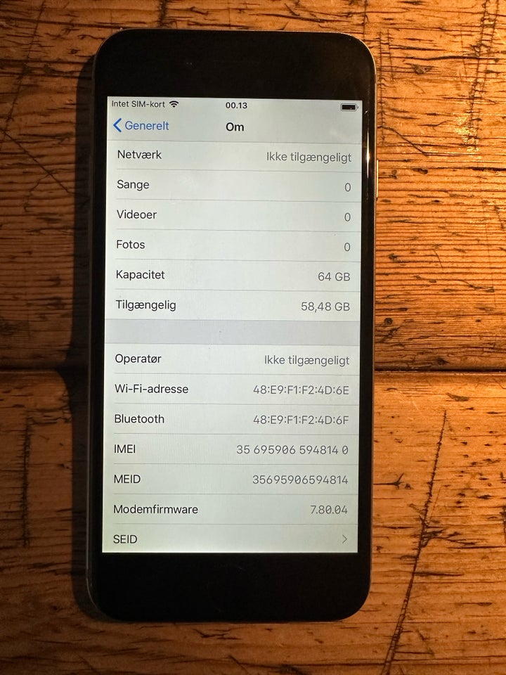 iPhone 6, 64 GB, grå