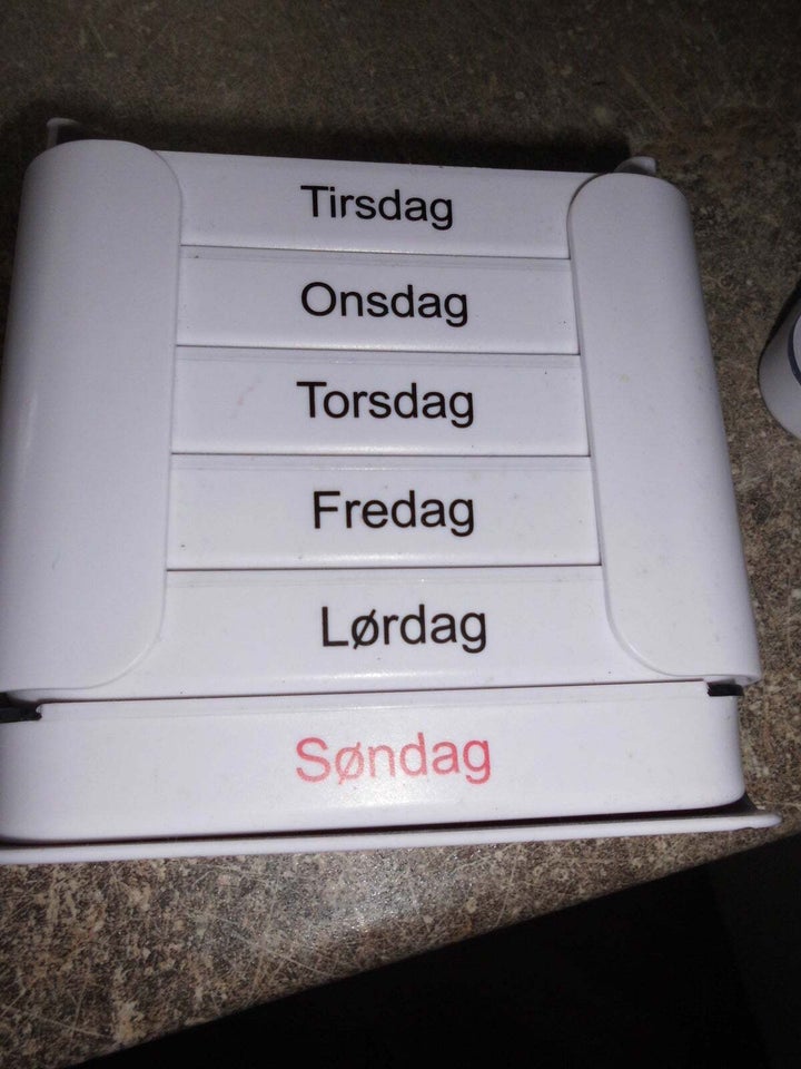 Andet Doserings æske