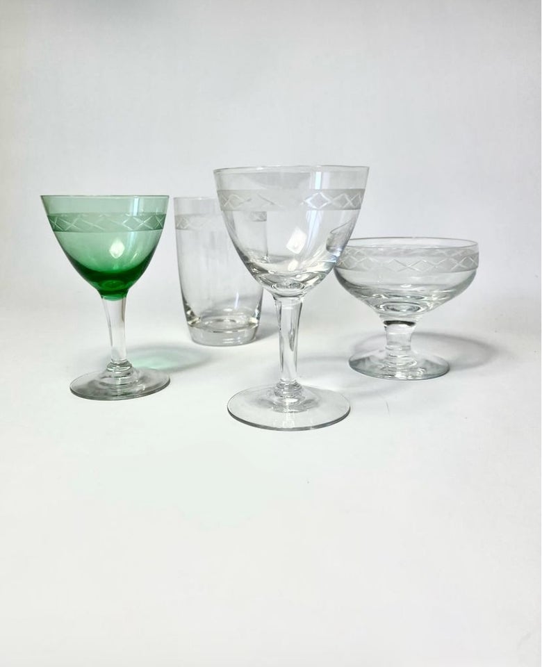 Glas Vinglas Holmegaard Ejby