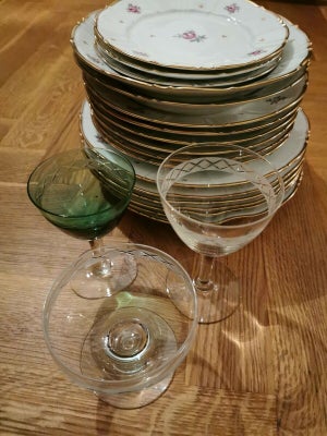 Porcelæn Glas og porcelæn