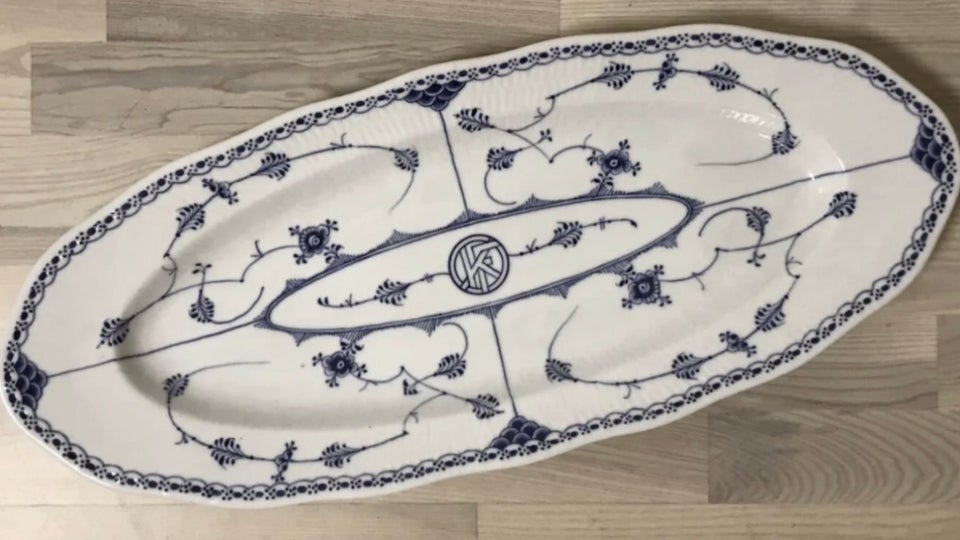 Porcelæn Fiskefad Fad Fish Dish