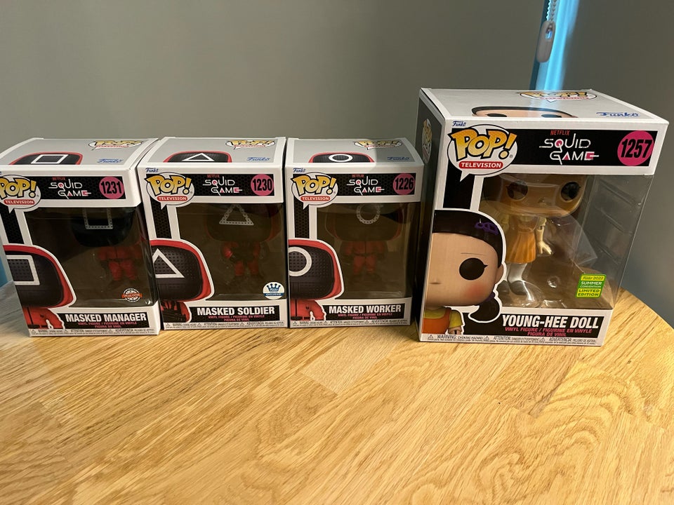 Dukker, Funko pops