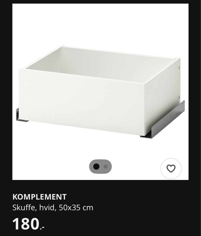 Skuffer KOMPLEMENT, IKEA