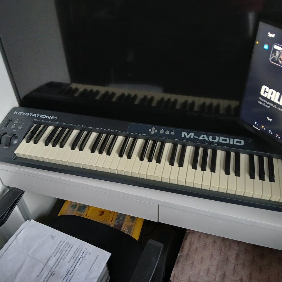 Midi keyboard, M-Audio Keystation