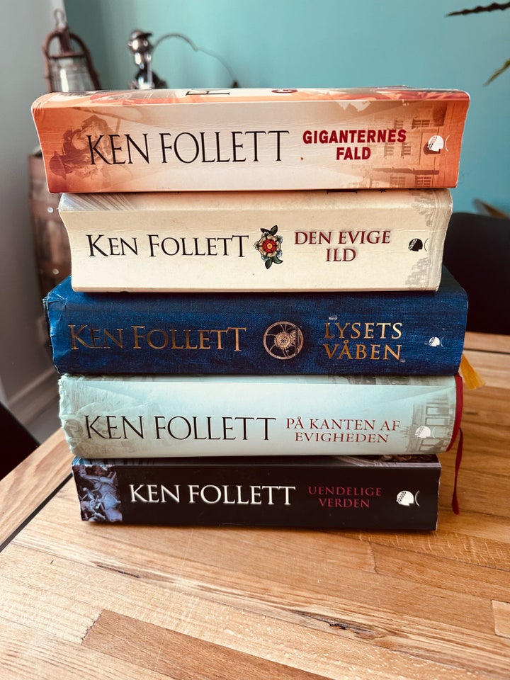 Diverse Ken Follett bøger Ken