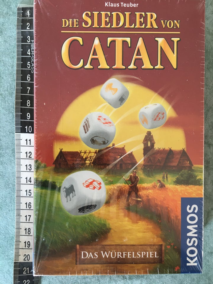 CATAN På TYSK, UBRUGT, andet spil