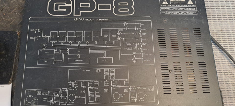 Guitar Multieffekt Roland GP-8