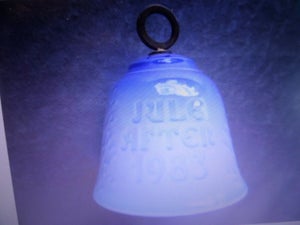 Porcelæn JULEKLOKKE 1983 BING OG