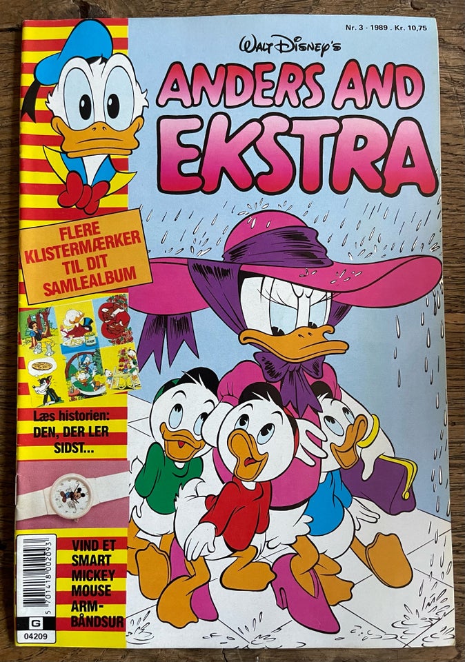 Anders And Ekstra 1989 nr. 3, Walt