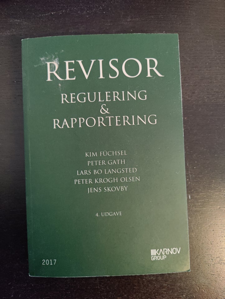 Revisor - regulering 