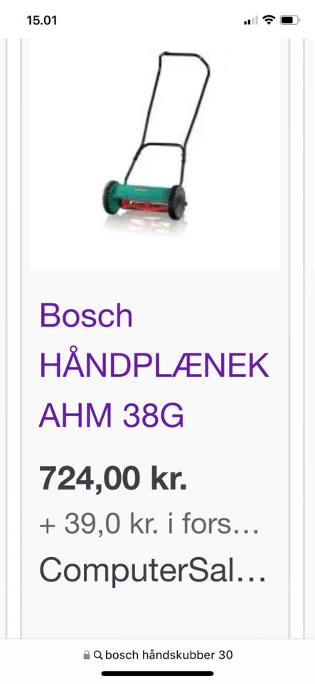 Håndskubber, Bosch